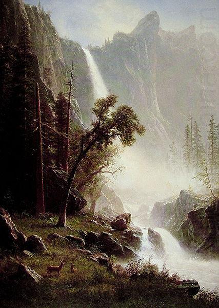 Albert Bierstadt Bridal Veil Falls oil painting picture
